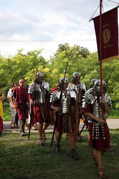 In Andautonija, ancient Roman settlement near Zagreb held Dionysus festivities