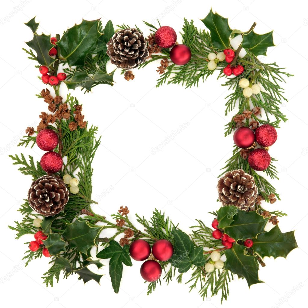 Weihnachten Schmuckrahmen — Stockfoto 13374661