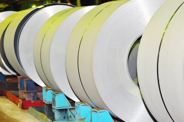 Rolls of steel sheet