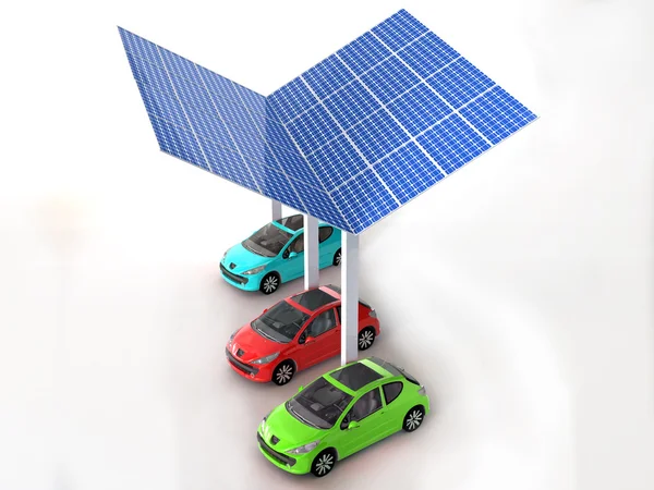 Solar panel for cars