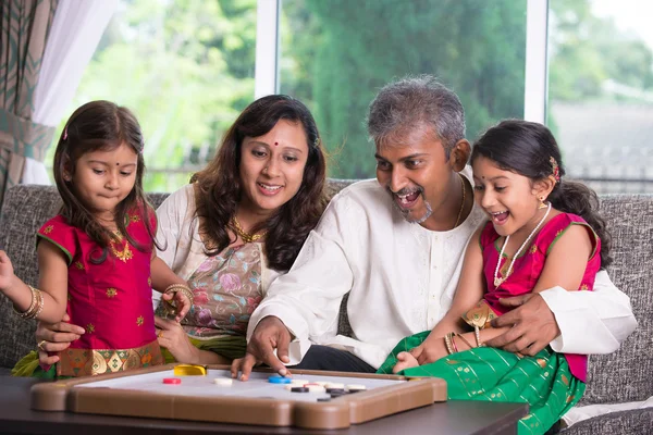 Indian family enjoying quality time