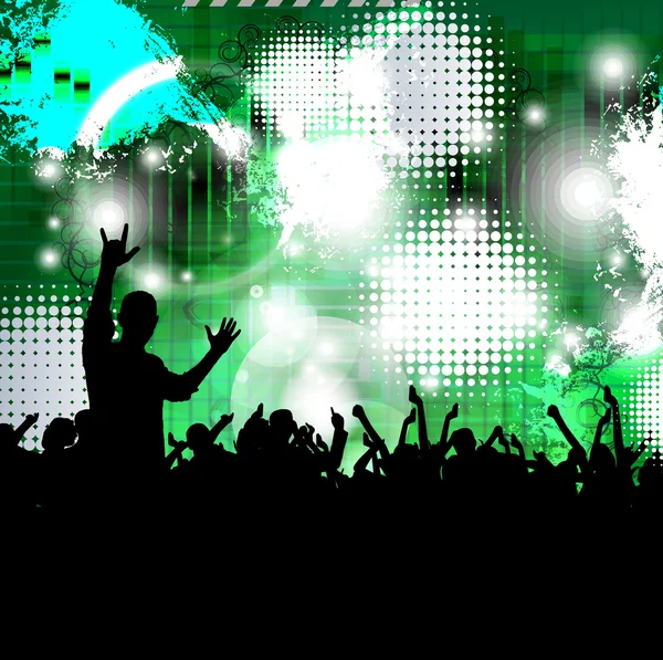 Music event background