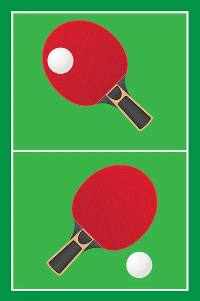 Table tennis ping pong vector