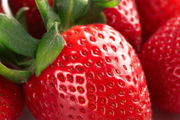 Fresh ripe perfect strawberry. Food frame background with healthy organic food