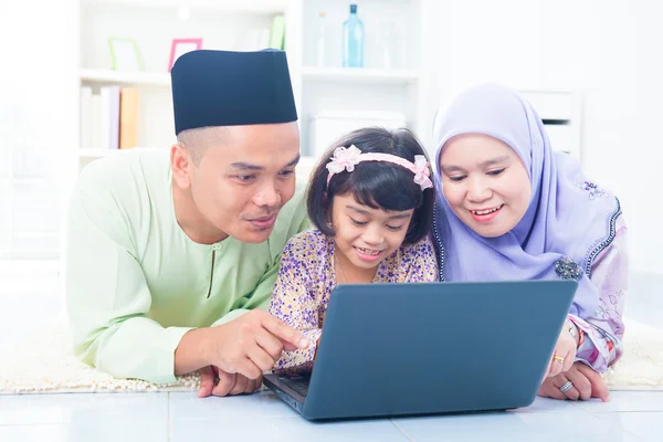 Muslim family living lifestyle