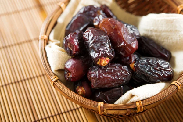 Dried date palm fruits