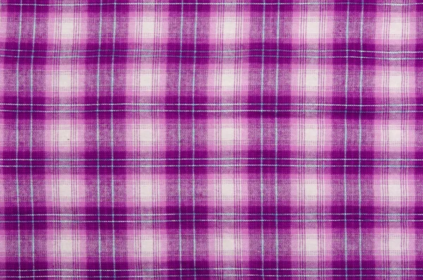 Purple cloth, checkered background