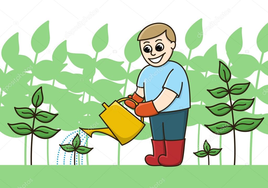 Allée De Jardin En 3955 en tr 228 dg 229 rdsm 228 stare vattna v 228 xter med en vattenkanna Allée De Jardin En 3955 en tr 228 dg 229 rdsm 228 stare vattna v 228 xter med en vattenkanna