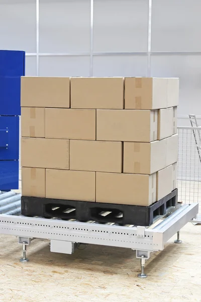 Boxes at pallet