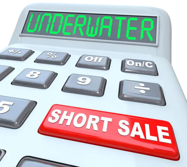 Underwater Short Sale Words on Calculator