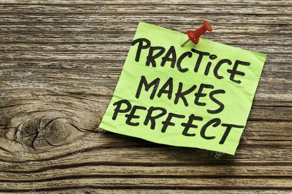 Practice makes perfect — Stock Photo © PixelsAway #38247409