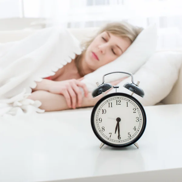 Alarm Clock on bedside table