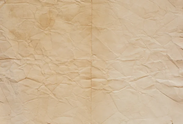 Old paper texture with crease lines light brown
