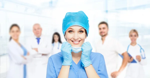 Medical surgical doctor  woman