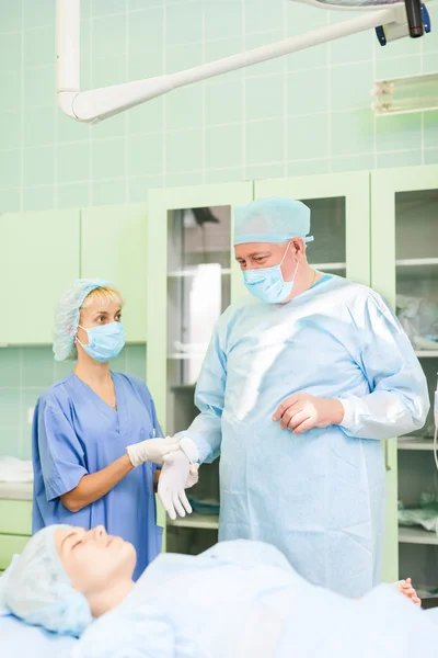 Surgery team in operating room