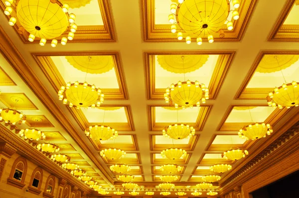 Luxury hotel conference room ceiling