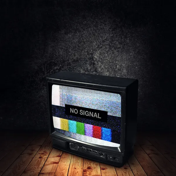 No Signal on TV — Stock Photo #34835219