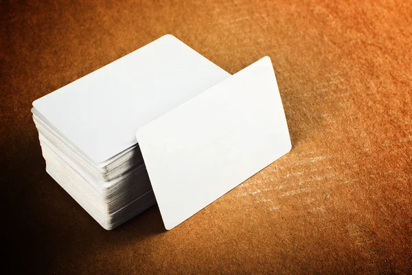 Business cards with rounded corners