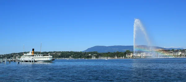 Geneva view on the lake, Switzerland