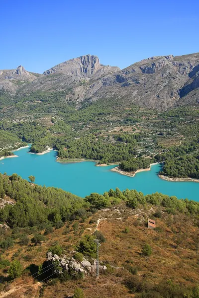 Reservoir of Guadelest, near Benidorm, Valencia