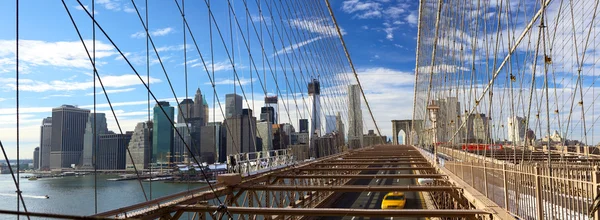 NYC Brooklyn Bridge panorama
