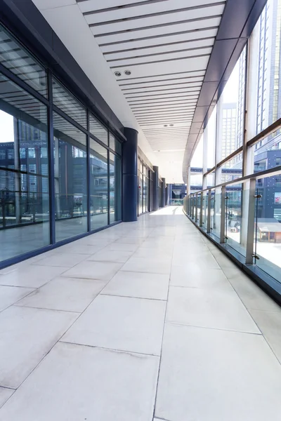 Corridor of modern office building