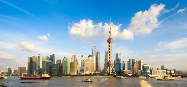Panoramic view of shanghai skyline