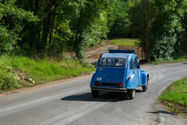 Blue French car