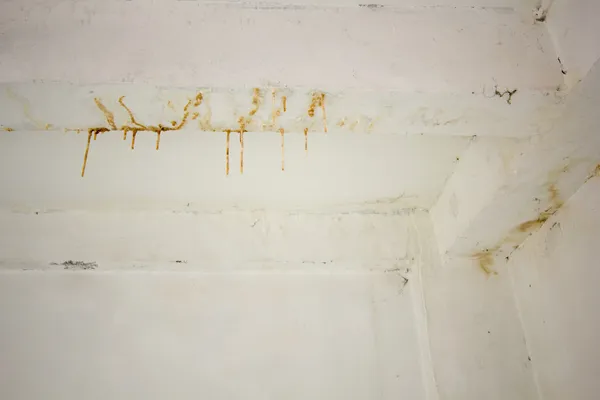 Humidity on wall inside home