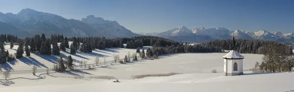 Panorama landscape in bavaria, germany