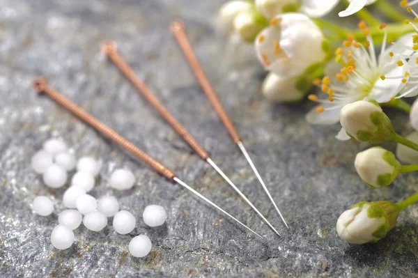 Homeopathy and acupuncture
