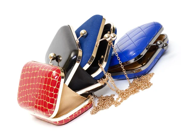 Fashionable female open handbags