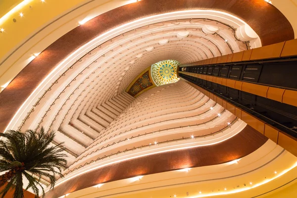 Lobby and elevators of Khalidiya Palace in Abu Dhabi
