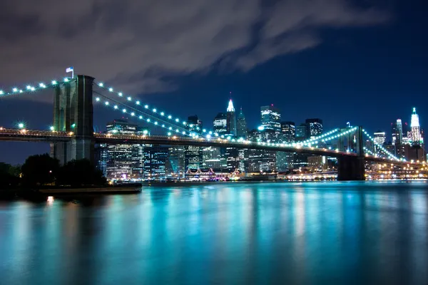 Brooklyn Bridge and Manhattan, New York