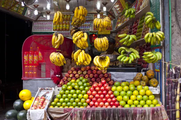 Fresh fruits on market