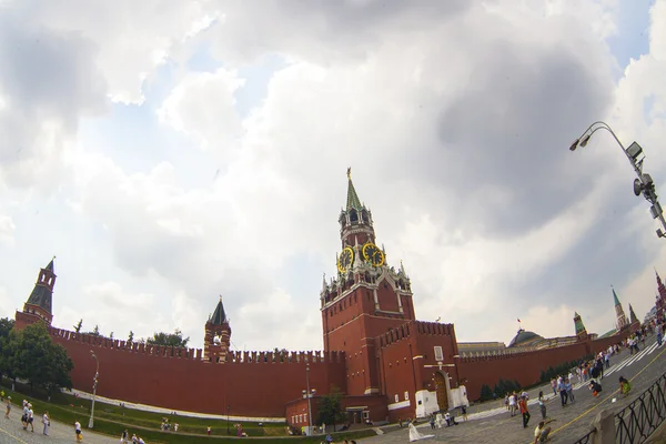 Tourists visiting the Red Square