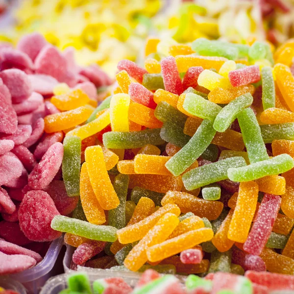 Colorful gummy candies