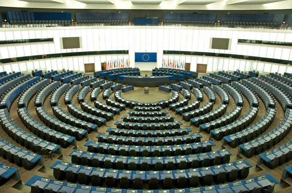 Plenary room of the European Parliament in Strasbourg