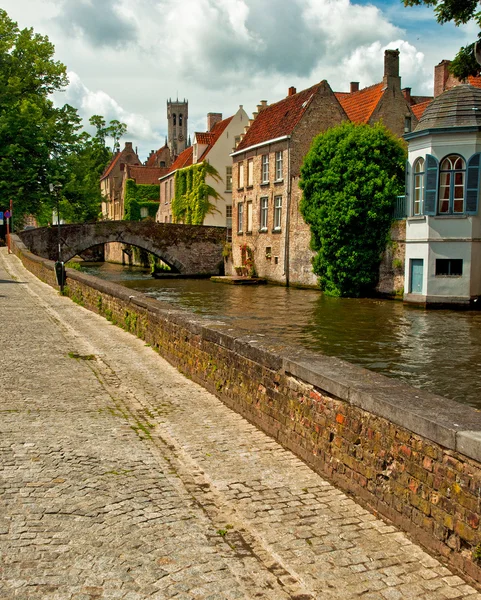 Houses along the canals of Brugge