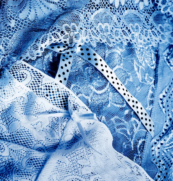 Lace underwear close up