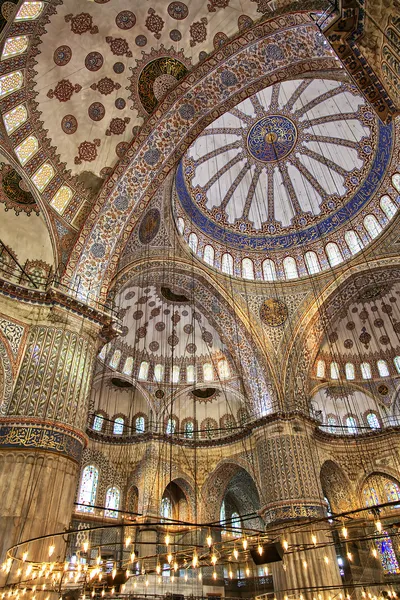 Blue mosque interior