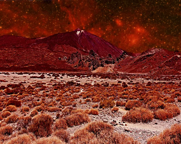 Red Alien landscape