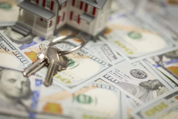 House and Keys on Newly Designed One Hundred Dollar Bills