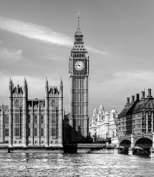 The Big Ben, the House of Parliament and the Westminster Bridge