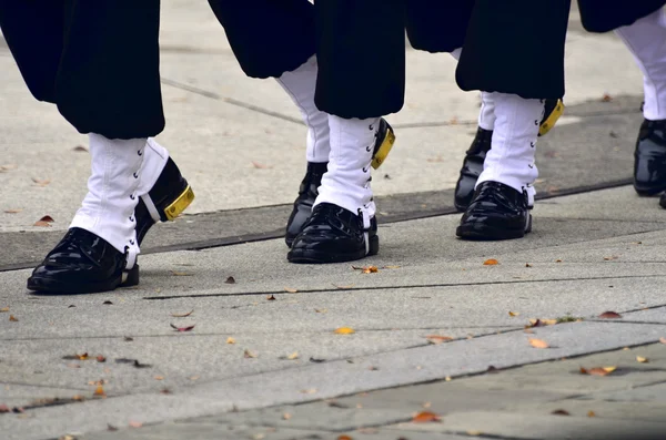 Soldiers Marching at Drills