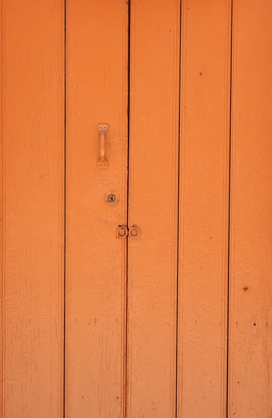 Orange door
