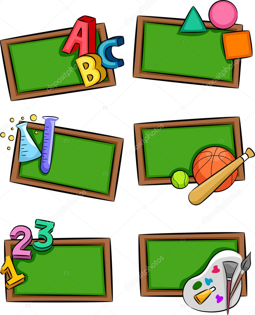 clipart pictures school subjects - photo #27