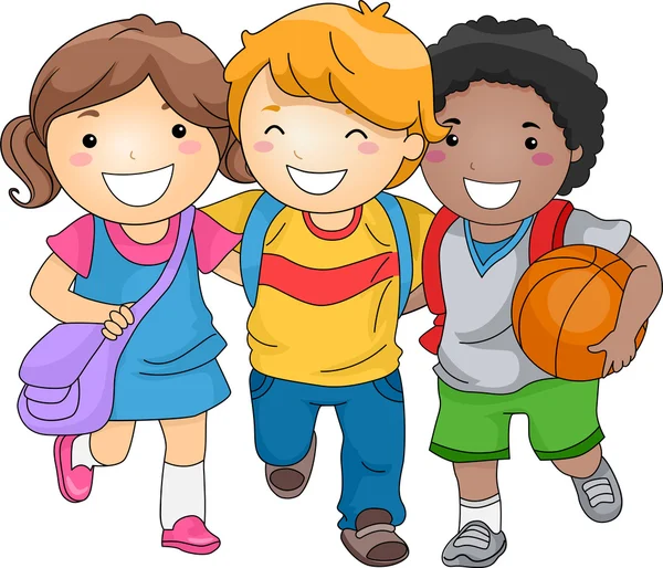 Estudiante niños amigos — Foto stock © lenmdp #23304632 Estudiante niños amigos — Foto stock © lenmdp #23304632