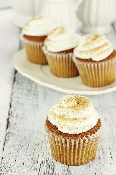 Pumpkin Spice Cupcake with Cream Cheese Icing