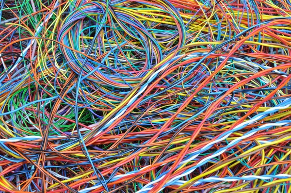 Network chaos of computer cables